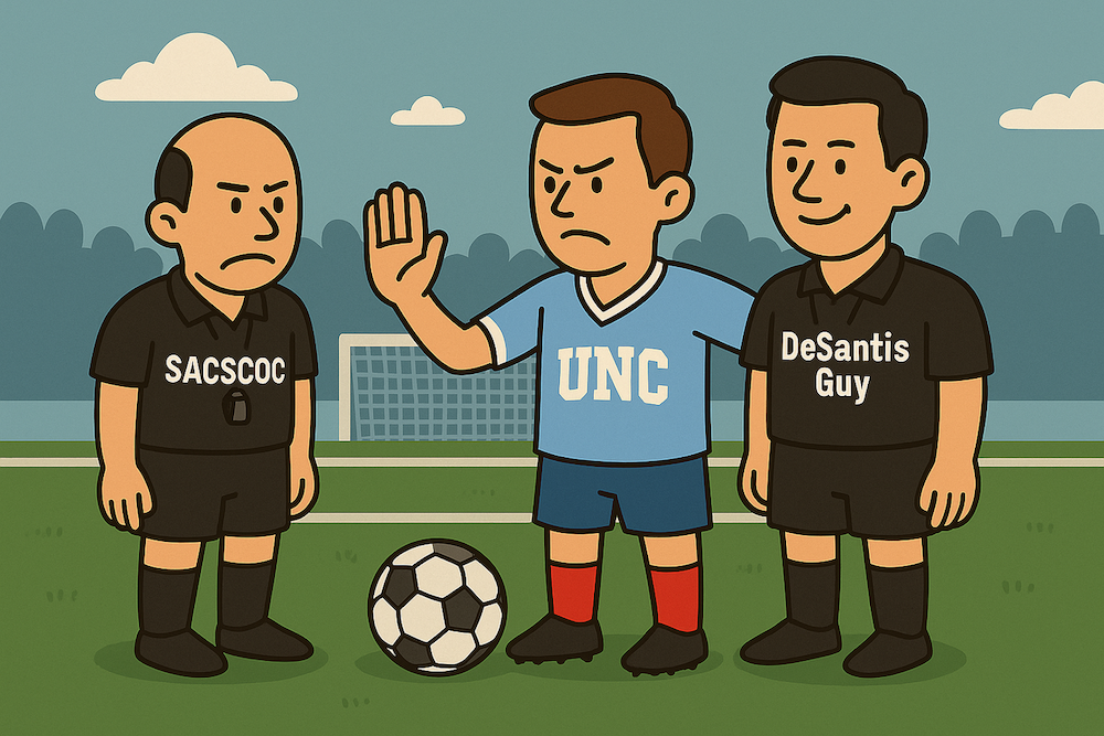 UNC joins with Ron DeSantis to choose an accreditor it likes.